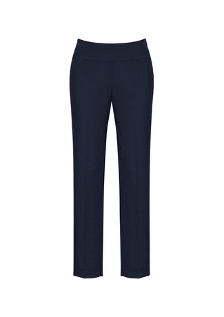 Biz Corporate Ladies Bandless Slim Leg Pant (10121)