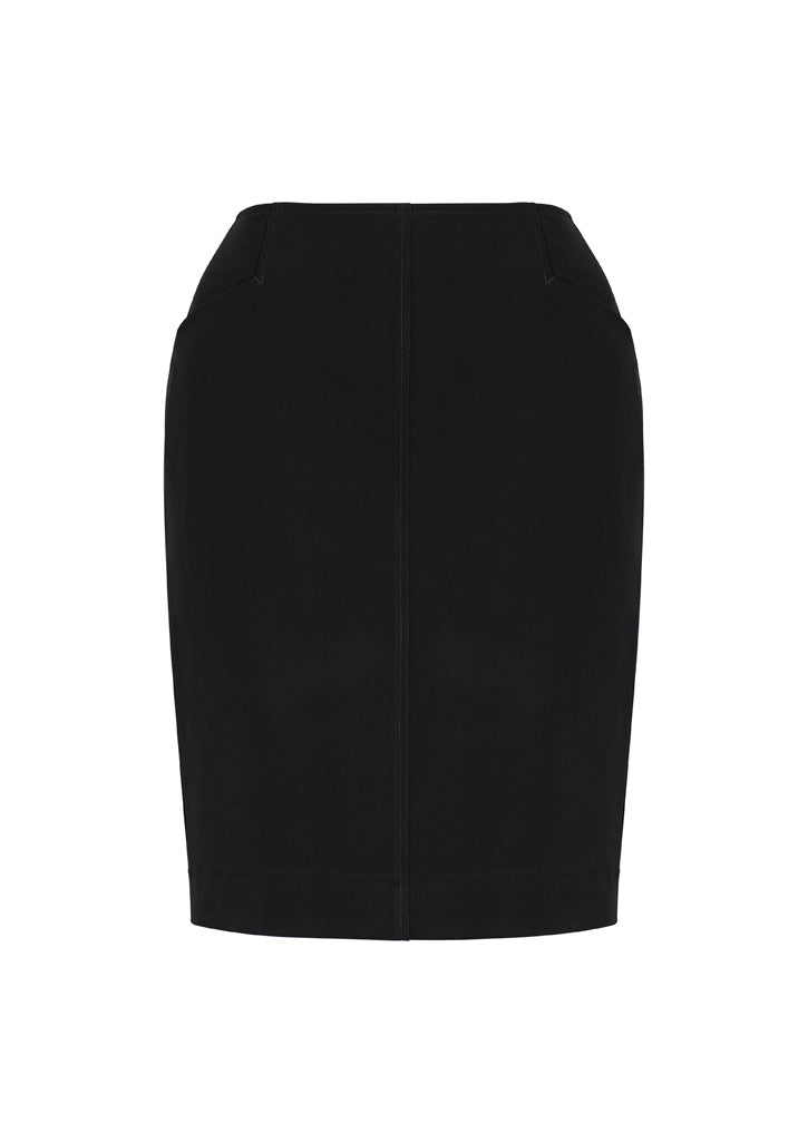 Biz Corporate Womens Siena Bandless Pencil Skirt (20717)