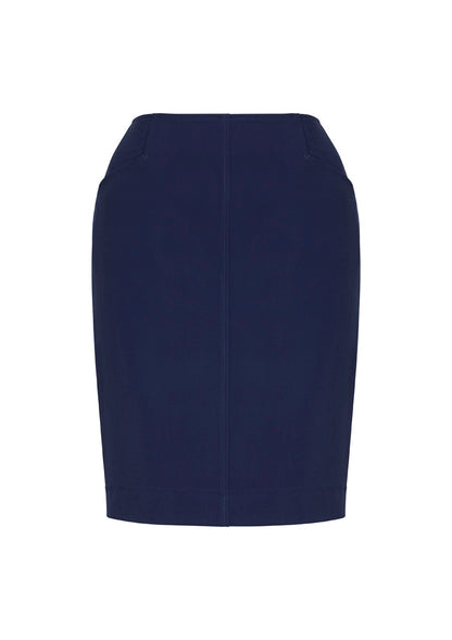 Biz Corporate Womens Siena Bandless Pencil Skirt (20717)