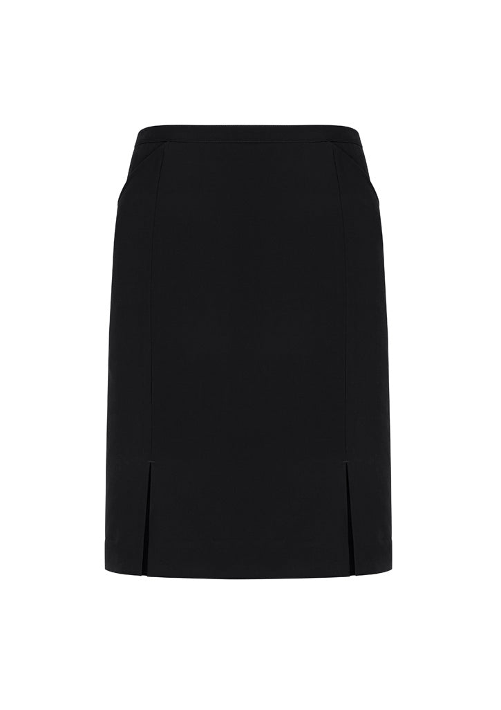 Biz Corporate Womens Siena Front Pleat Detail Straight Skirt (20720)