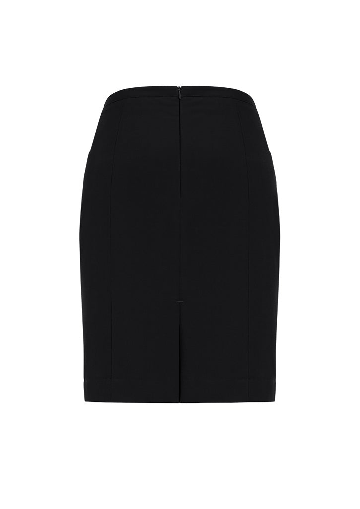 Biz Corporate Womens Siena Front Pleat Detail Straight Skirt (20720)