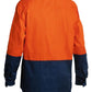 Bisley Hi Vis Closed Front Drill Shirt- Long Sleeve-(BSC6267)