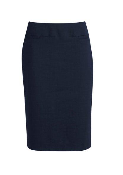 Biz Corporate Womens Comfort Wool Stretch Relaxed Fit Lined Skirt (24011)