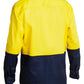 Bisley Hi Vis Closed Front Drill Shirt- Long Sleeve-(BSC6267)