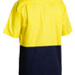 Bisley Hi Vis Cool Lightweight Drill Shirt Short Sleeve (BS1895)