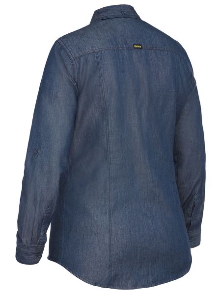 Bisley Womens Long Sleeve Denim Work Shirt(BL6602)