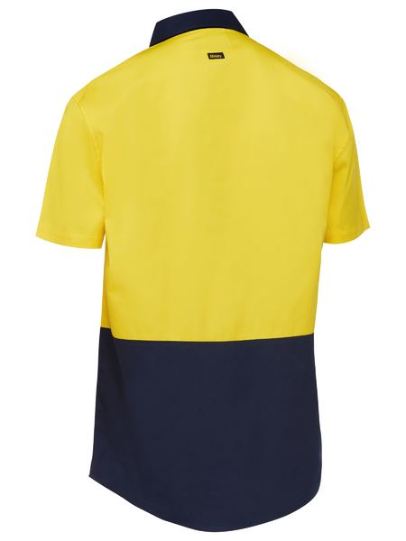 Bisley Two Tone Hi VIS Short Sleeve Shirt (BS1442)