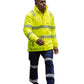 Bisley Taped Hi Vis Heated Jacket With Hood (BJ6842T)