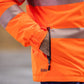 Bisley Taped Hi Vis Heated Jacket With Hood (BJ6842T)