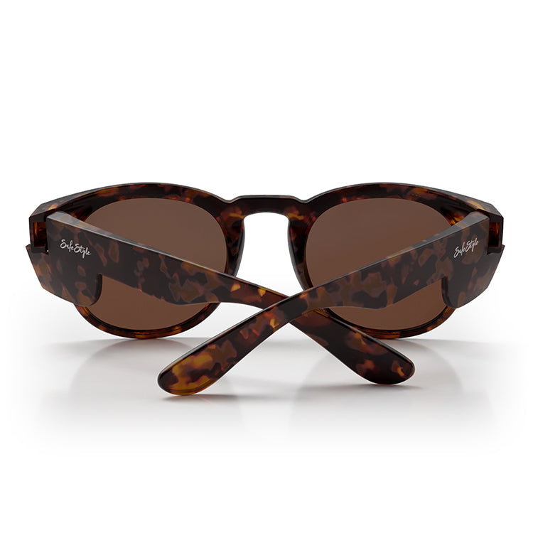 Safestyle Cruisers Matte Tort Frame Brown Polarised Lens  (CRMTBRP100)