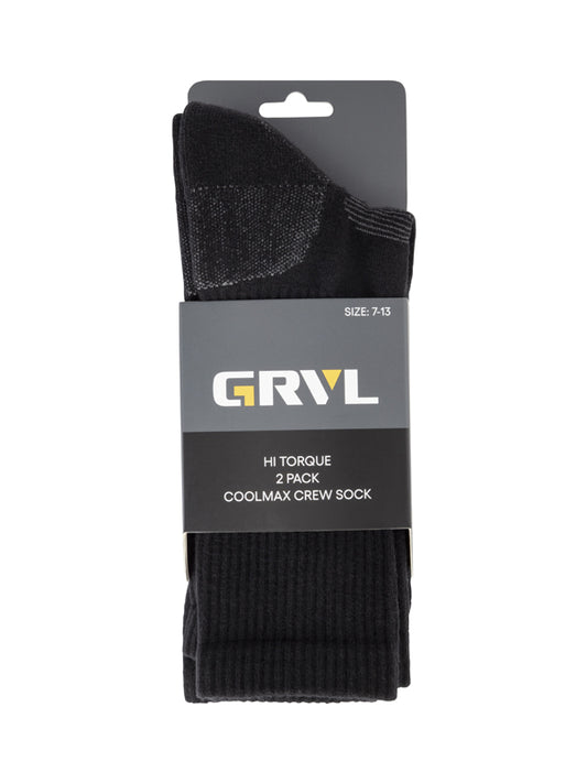 GRVL Hi Torque Coolmax 2 Pack Sock (GRVLS4)