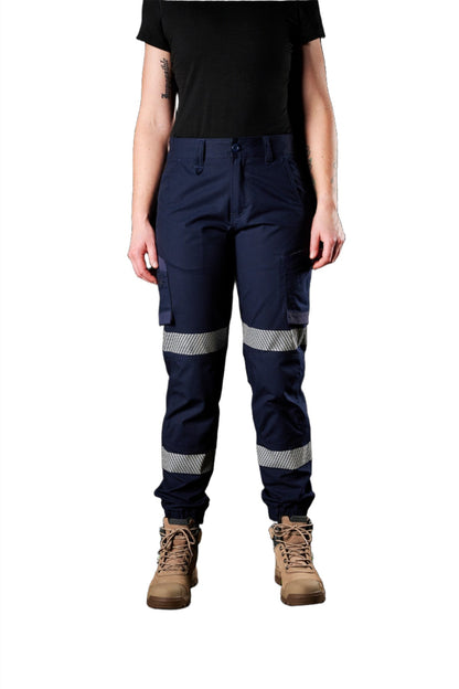 FXD Workwear Reflective Cuffed Stretch Ripstop Work Pants (WP8WT)