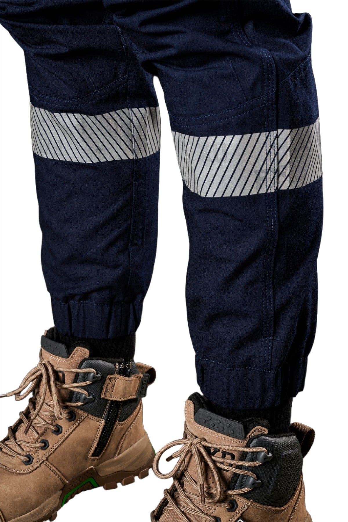 FXD Workwear Reflective Cuffed Stretch Ripstop Work Pants (WP8WT)