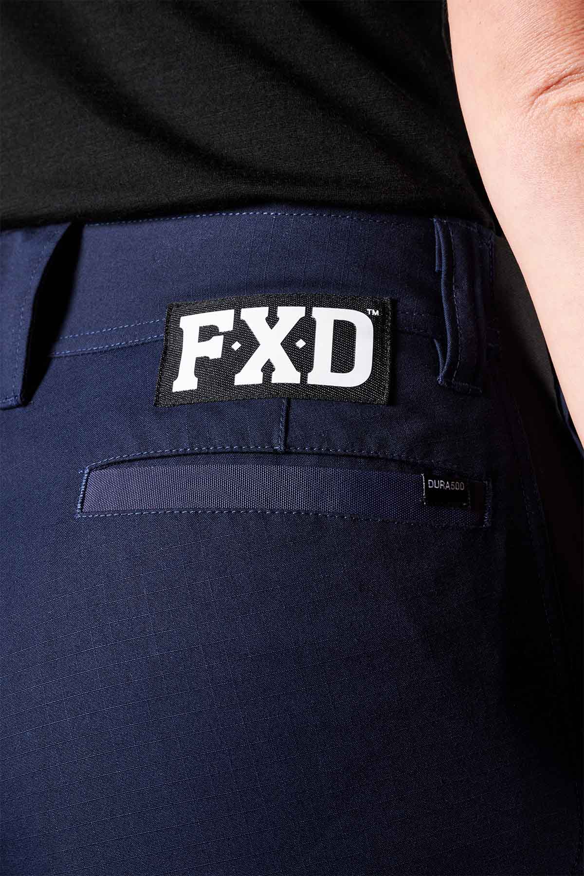 FXD Workwear Reflective Cuffed Stretch Ripstop Work Pants (WP8WT)