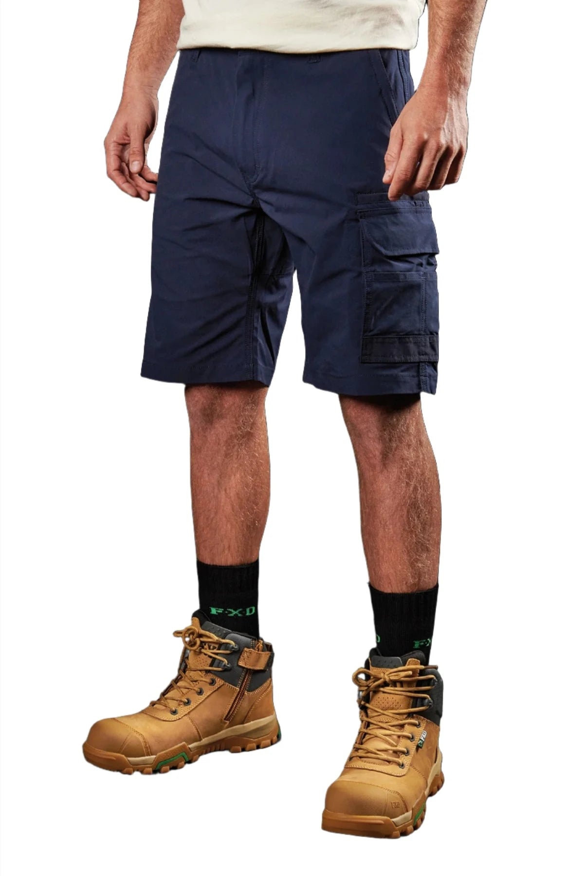 FXD Workwear Lightweight Poly Work Short (LS1)