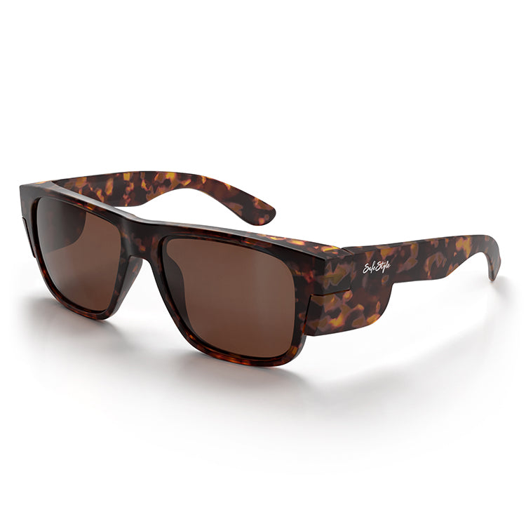 Safestyle Fusions Matte Tort Frame Brown Polarised Lens (FMTBRP100)