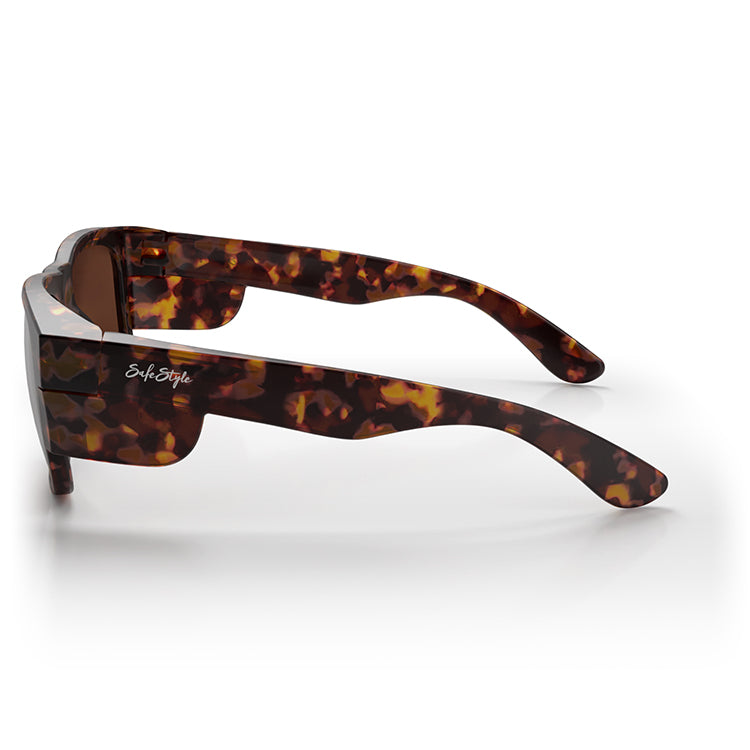 Safestyle Fusions Matte Tort Frame Brown Polarised Lens (FMTBRP100)