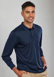 Biz Collection Action Mens Long Sleeve Polo (P206ML)