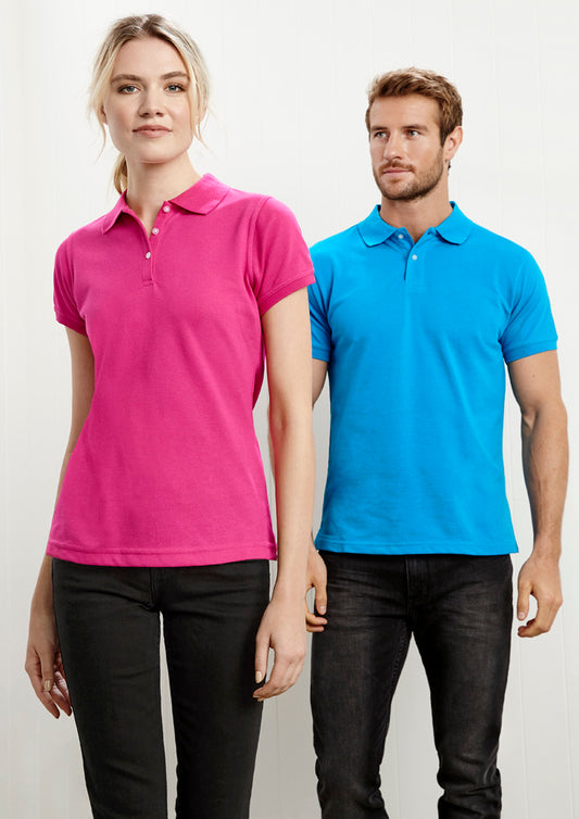 Biz Collection Mens Neon S/S Polo (P2100)