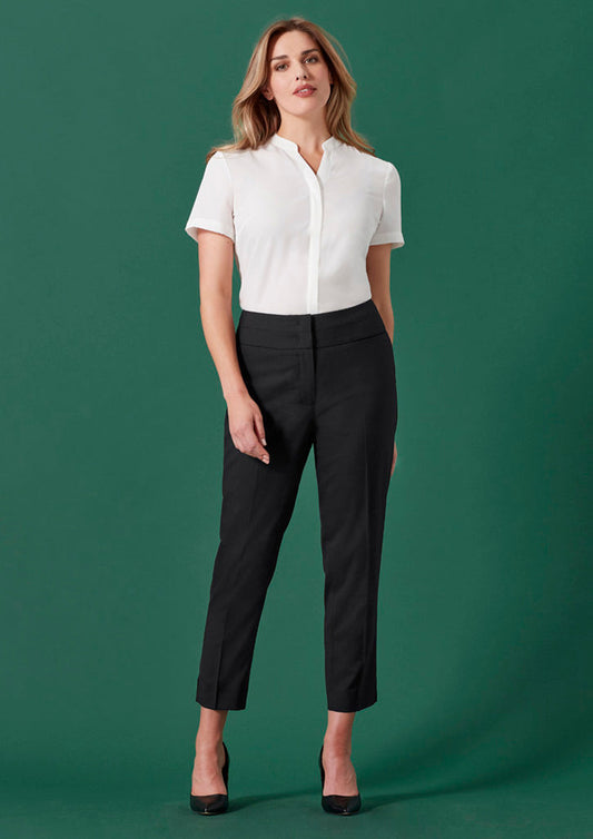 Biz Corporate Womens Renew 7/8 Mid-Waist Slim Leg Pant (RGP406L)