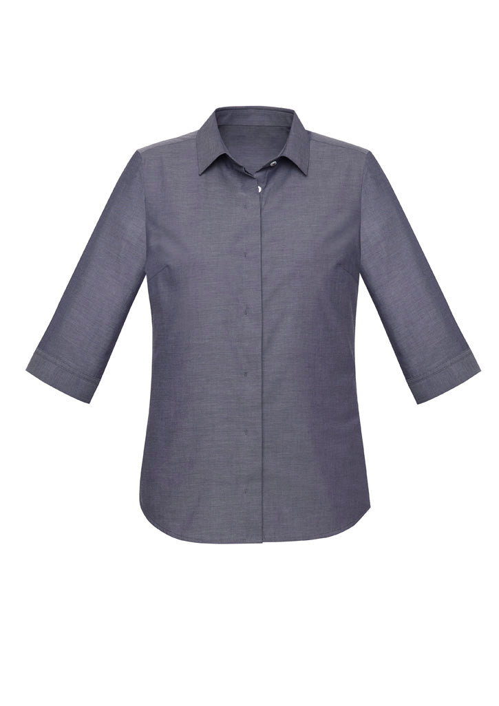 Biz Corporate Womens Charlie 3/4 Sleeve Shirt (RS968LT)