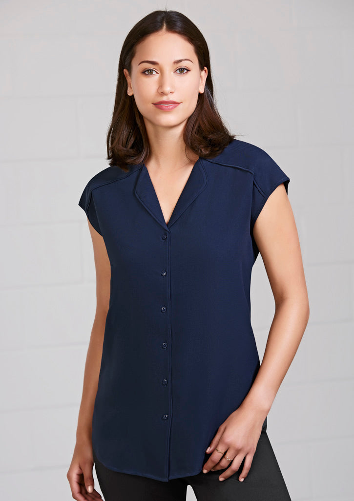 Biz Collection Womens Lily Blouse (S013LS)