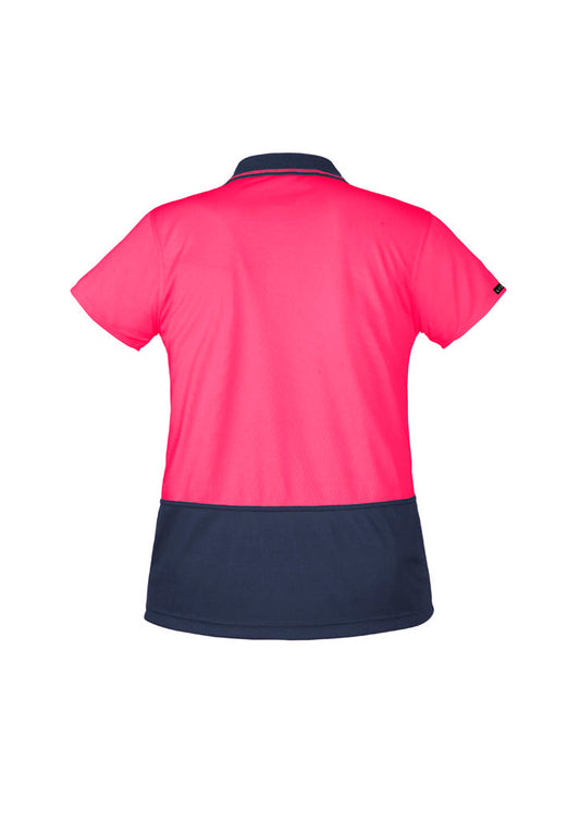 Syzmik Womens Hi Vis Basic Short Sleeve Polo (ZH731)