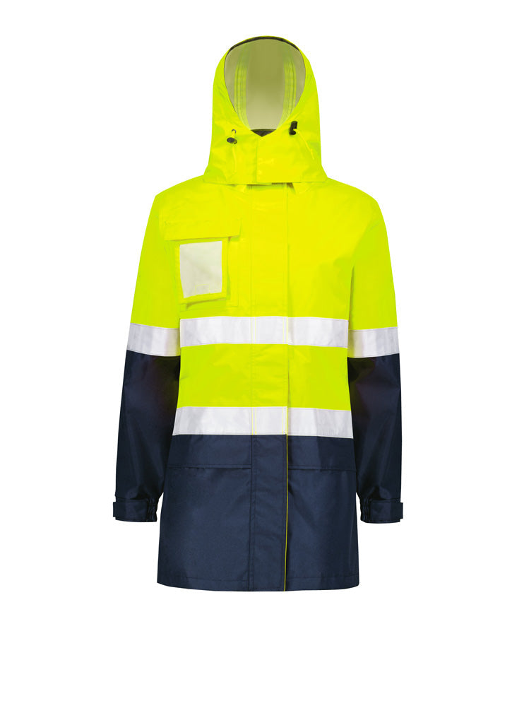 Syzmik Womens Hi Vis Ultralite Waterproof Jacket (ZJ757)