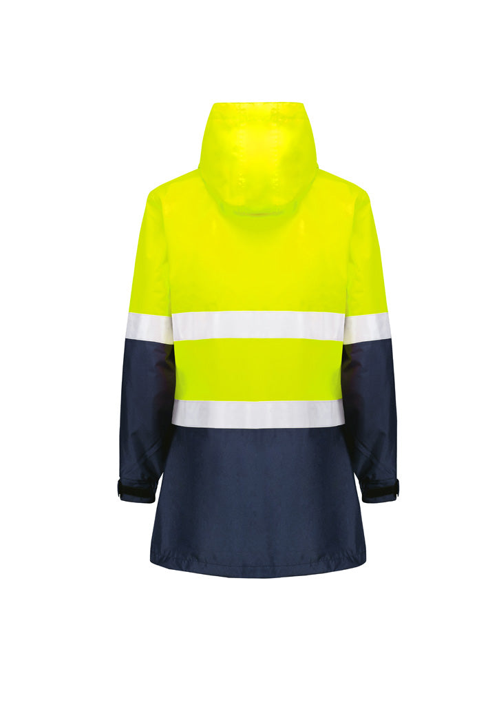 Syzmik Womens Hi Vis Ultralite Waterproof Jacket (ZJ757)