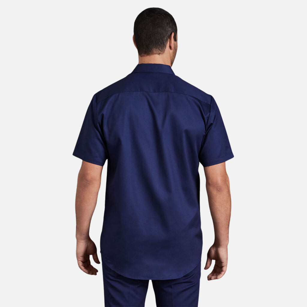 King Gee Originals Short Sleeve Open Front Cotton Drill Work Shirt (K04030)