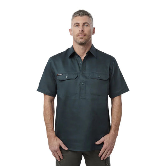 King Gee Closed Front Drill Shirt S/S (K04060)