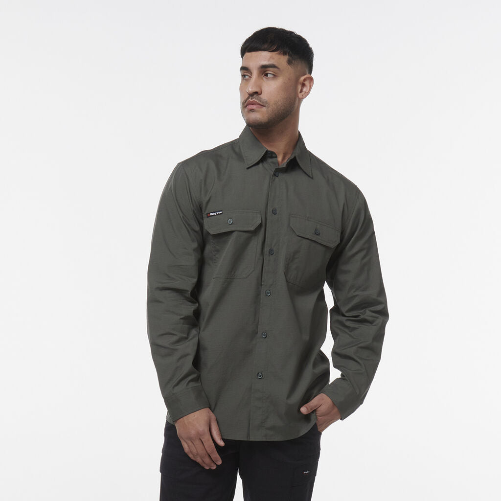 King Gee Workcool Vented Shirt Long Sleeve (K14031)