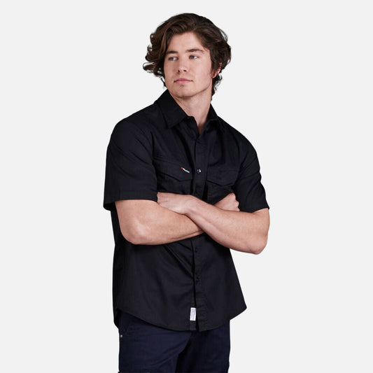 King Gee Tradies Shirt S/S-(K14355)