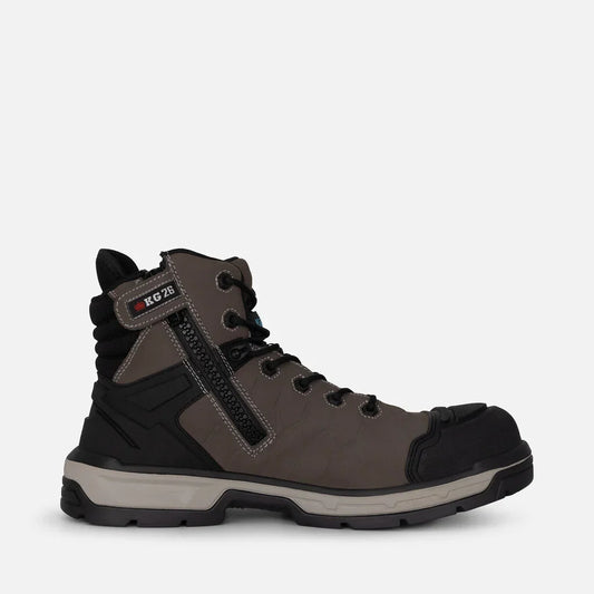 King Gee Quantum Hybrid Zip/Lace Composite Toe Work Boots (K27120)