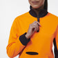 King Gee Women's Spliced Hi Vis 1/4 Zip Fleece (K45008)