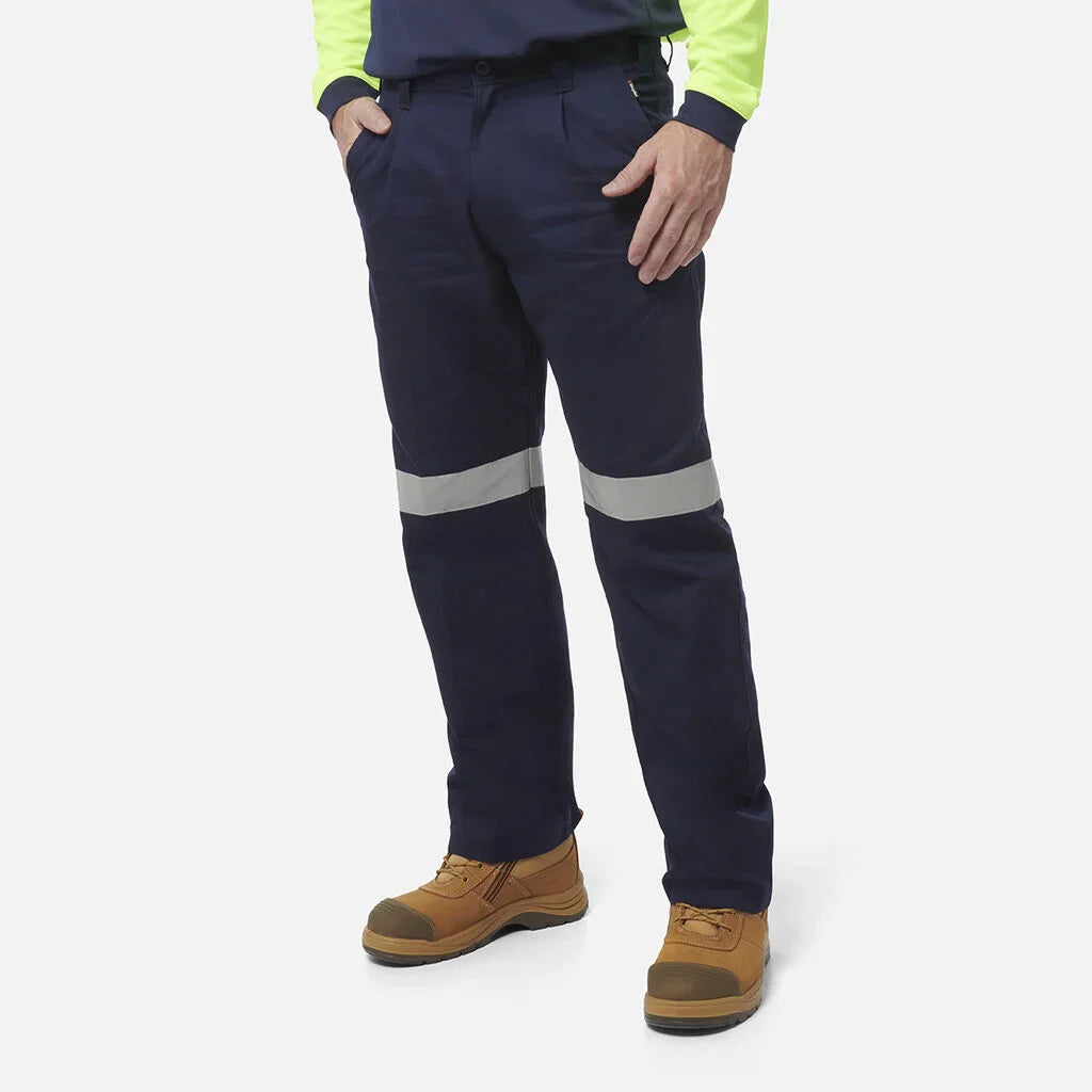 King Gee Originals Reflective Cotton Drill Work Pants (K53020)