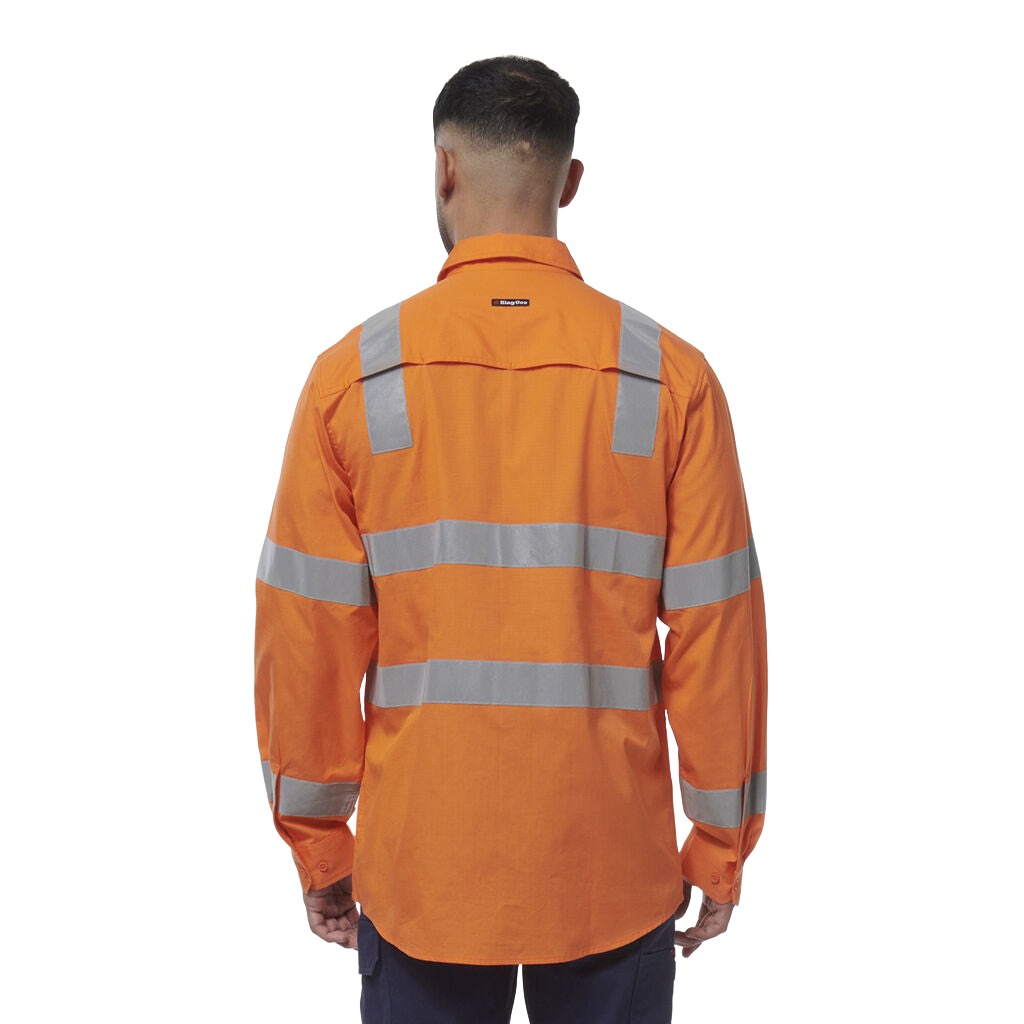 King Gee Workcool Vented Vic Rail Shirt (K54014)