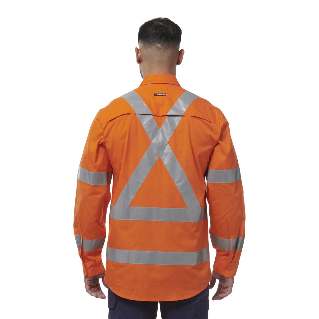 King Gee Workcool Vented NSW Rail Shirt (K54016)