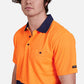 King Gee Workcool Hyperfreeze Hi-Vis Two Tone Short Sleeve Polo Shirt (K54205)