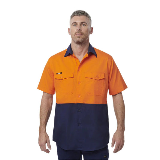 King Gee Workcool 2 Spliced Shirt S/S ( K54875)