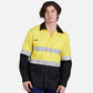 King Gee Workcool 2 Hi-Vis Reflective Two Tone Long Sleeve Work Shirt (K54880)