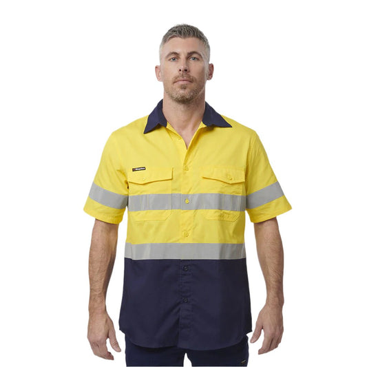 King Gee WorkCool2 Reflective Spliced Shirt S/S (K54885)