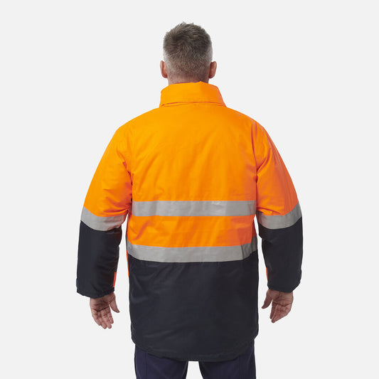 King Gee Hi-Vis Reflective Waterproof Insulated Jacket (K55010)