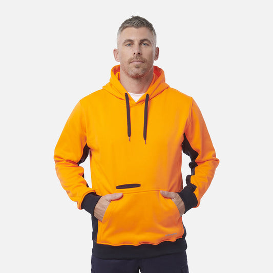 King Gee Hi-Vis Fleece Pullover Hoodie (K55033)