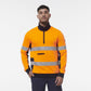 King Gee Hi Vis Reflective Spliced 1/4 Zip Fleece (K55040)