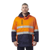 King Gee Originals 3 in 1 Hi-Vis Cotton Drill Reflective Work Jacket (K55400)