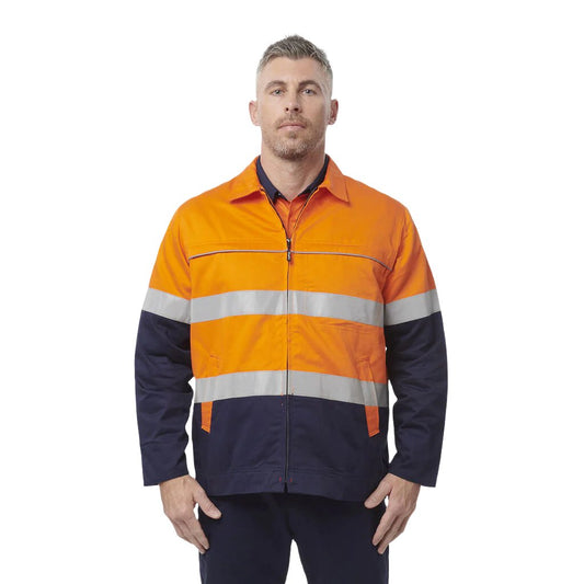 King Gee Reflective Spliced Drill Jacket (K55905)