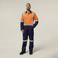 Hard Yakka Hi-Vis 2Tone Taped Cotton Drill Coverall (Y00262)