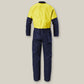 Hard Yakka Hi-vis 2Tone Cotton Drill Coverall (Y00270)