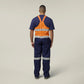 Hard Yakka Hi-Vis 2Tone Action Back Cotton Taped Overall (Y01055)